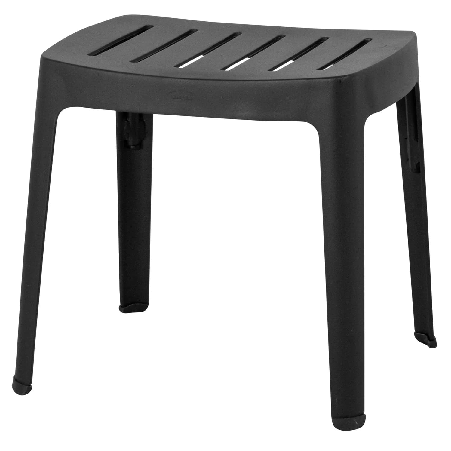 Cane-line Cut Hocker Black, Aluminium