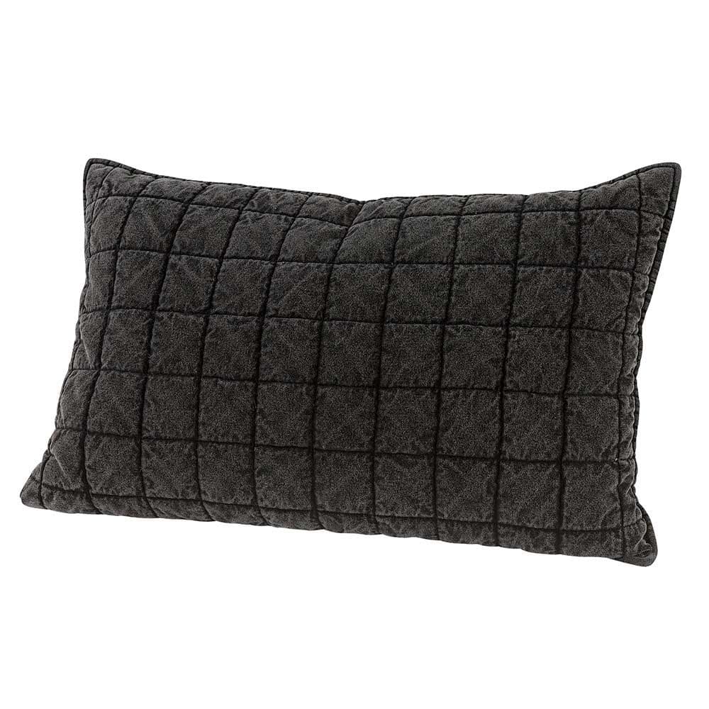 Artwood, Kissenbezug Posh Washed Schwarz 50X90 cm