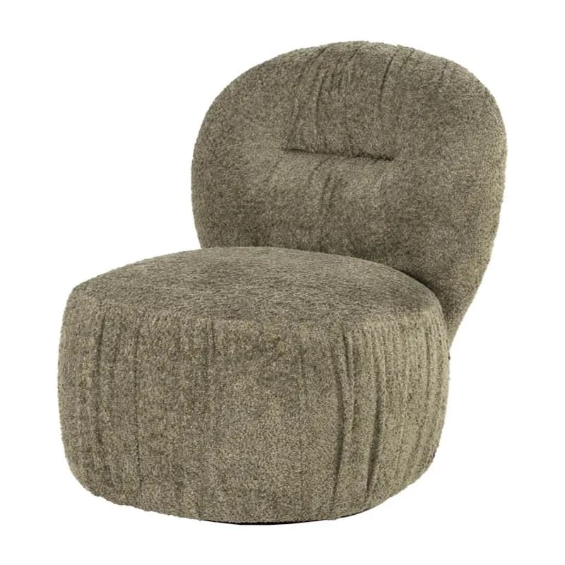 By-Boo, Roux Loungesessel 72x91x76,5 cm Polyester grün