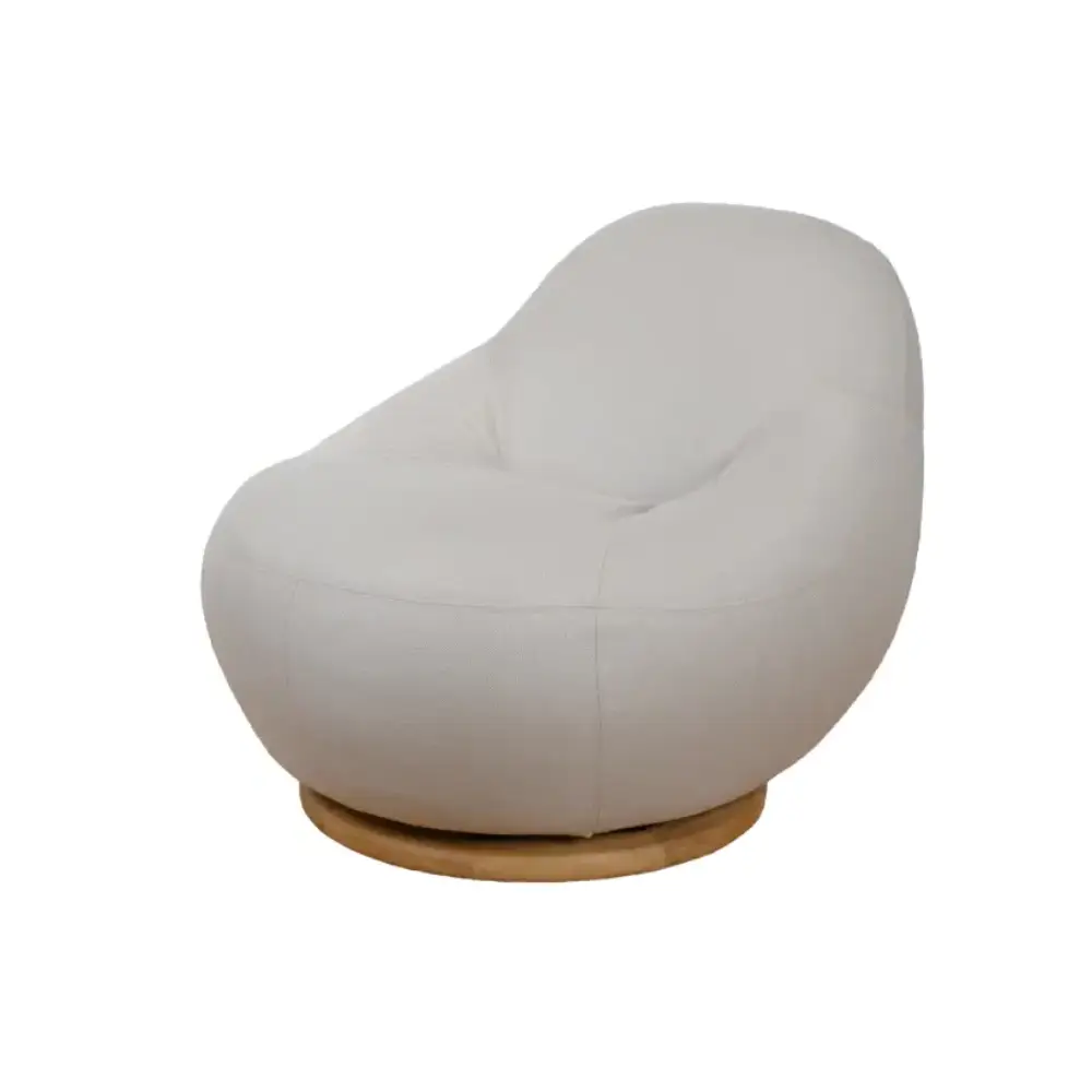 Cane-line, Gem loungesessel m/teak svirvel Sand, AirTouch
