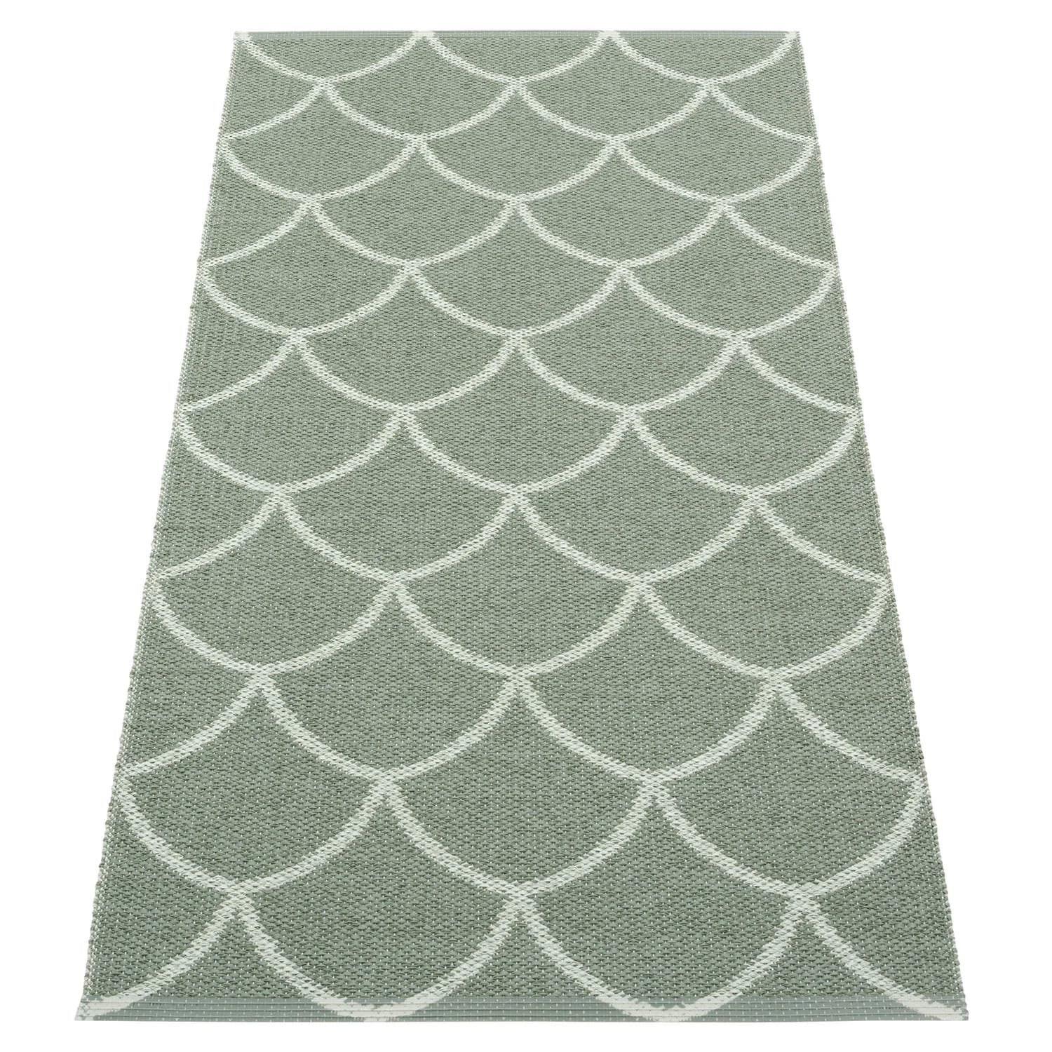 Pappelina, Kotte Teppich 70x150 cm army / sage