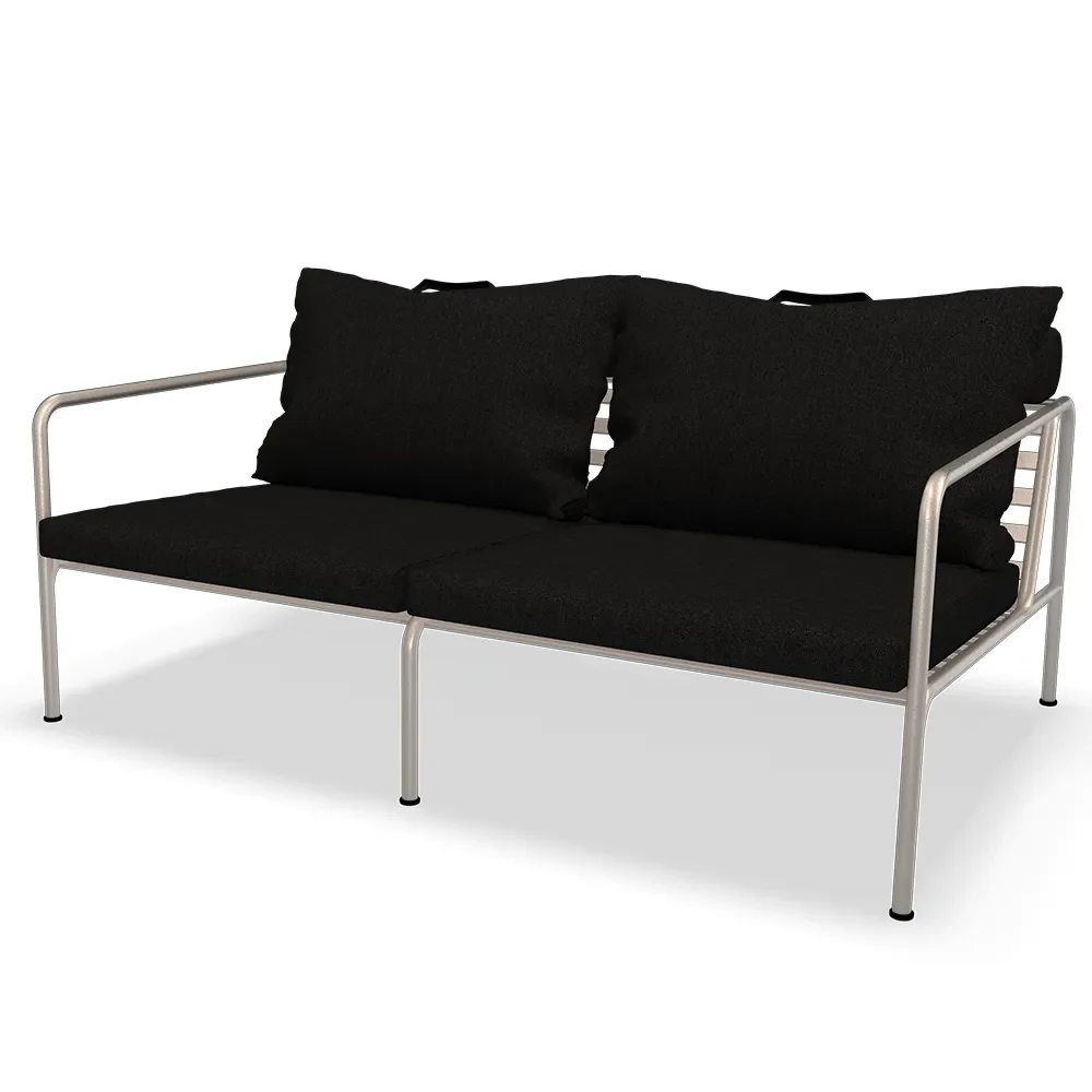 Houe, Avon 2 Sitzer Sofa Dunkelgrau/Weiß