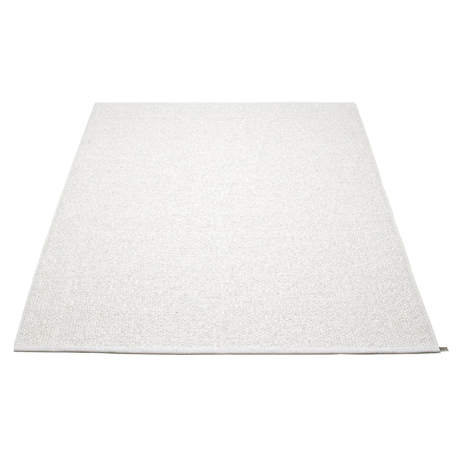 Pappelina, Svea Teppich 230x320 cm white metallic / white