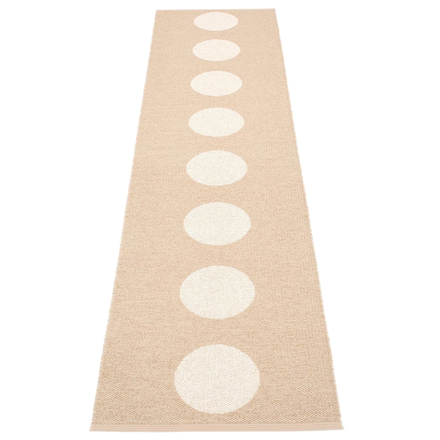 Pappelina, Vera Teppich 70x300 cm beige / vanilla
