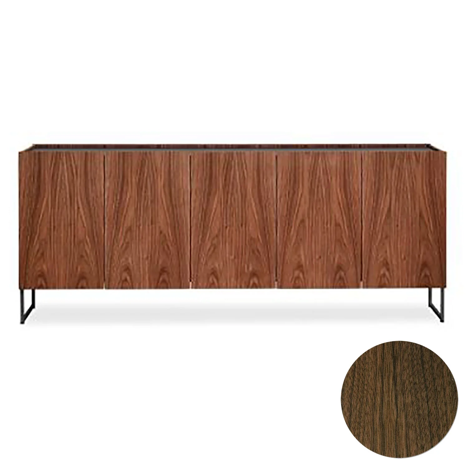 Skovby, Sm405 Anrichte Nussbaum Naturöl 211X43X68Cm