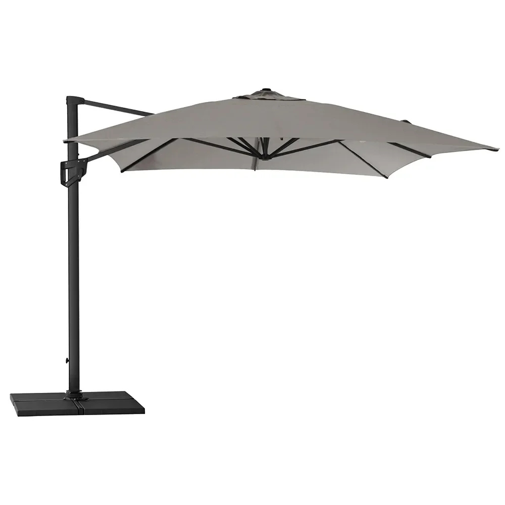 Cane-line, Hyde Luxe 300x400 cm Anthracite freihängender Sonnenschirm