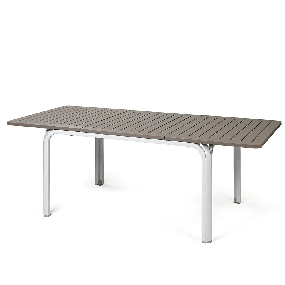 Nardi, Alloro Esstisch 100x140-210 cm Weiß Tortora