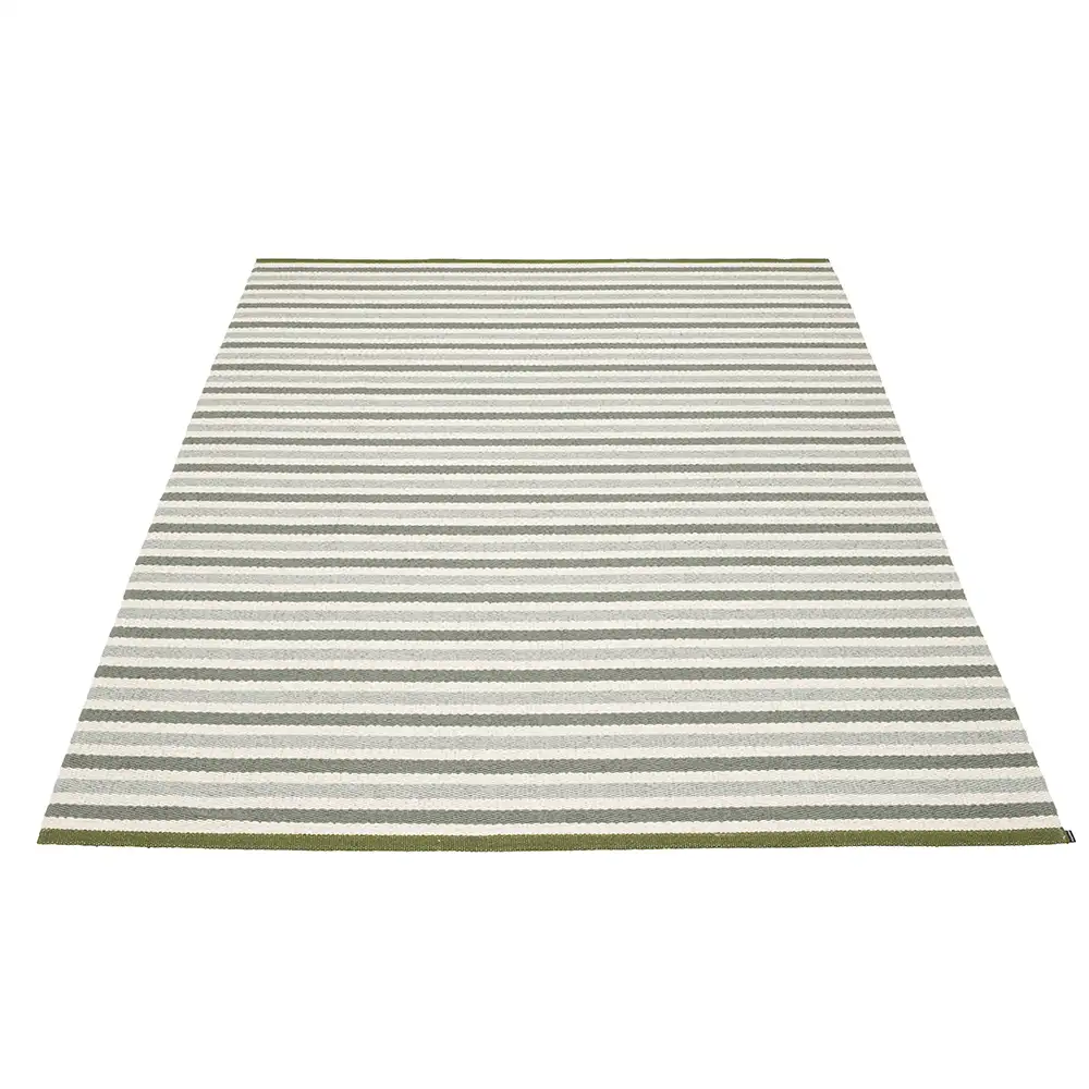 Pappelina, Teo Teppich 230x320 cm Sage/Army/Vanilla
