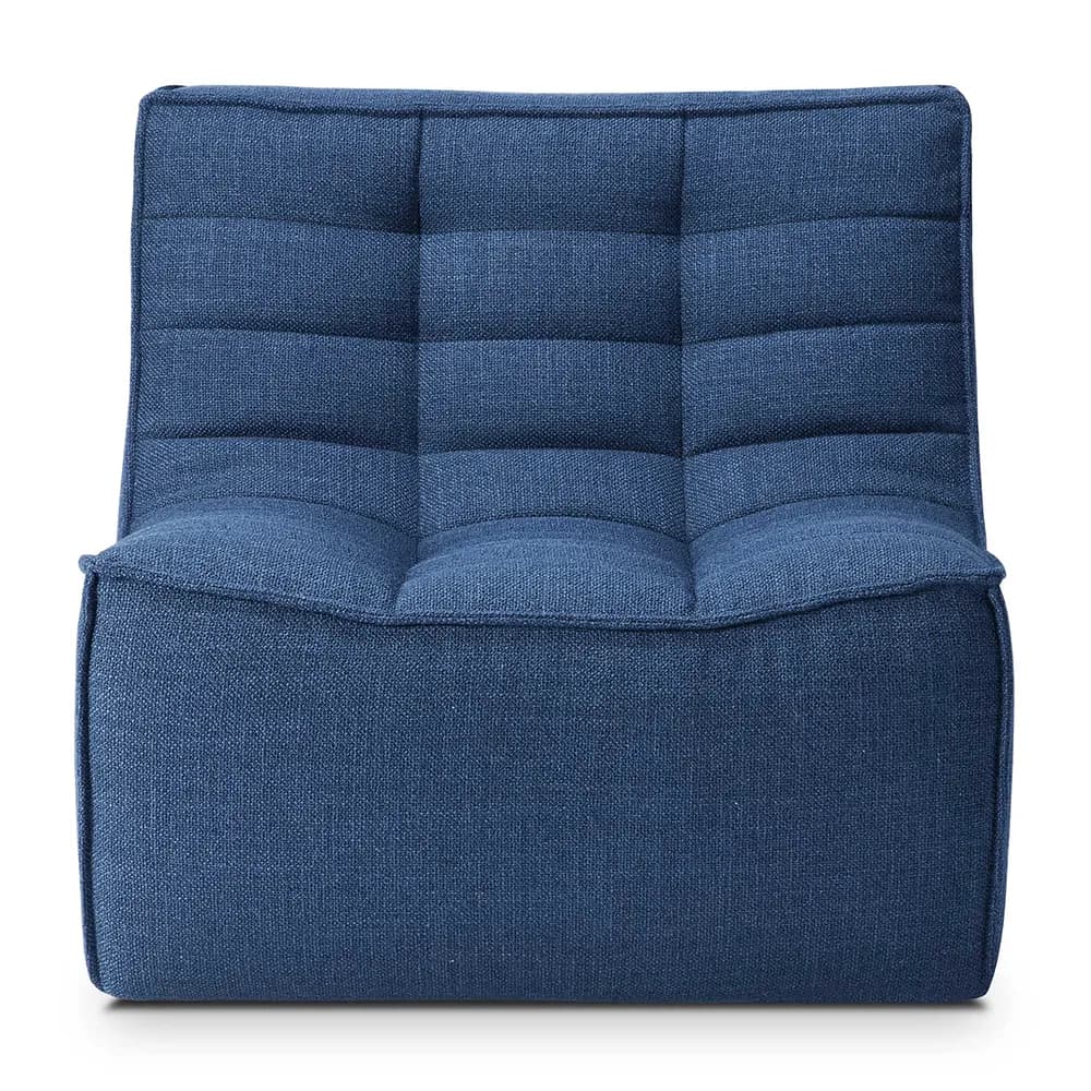 Ethnicraft, N701 Sessel Blau