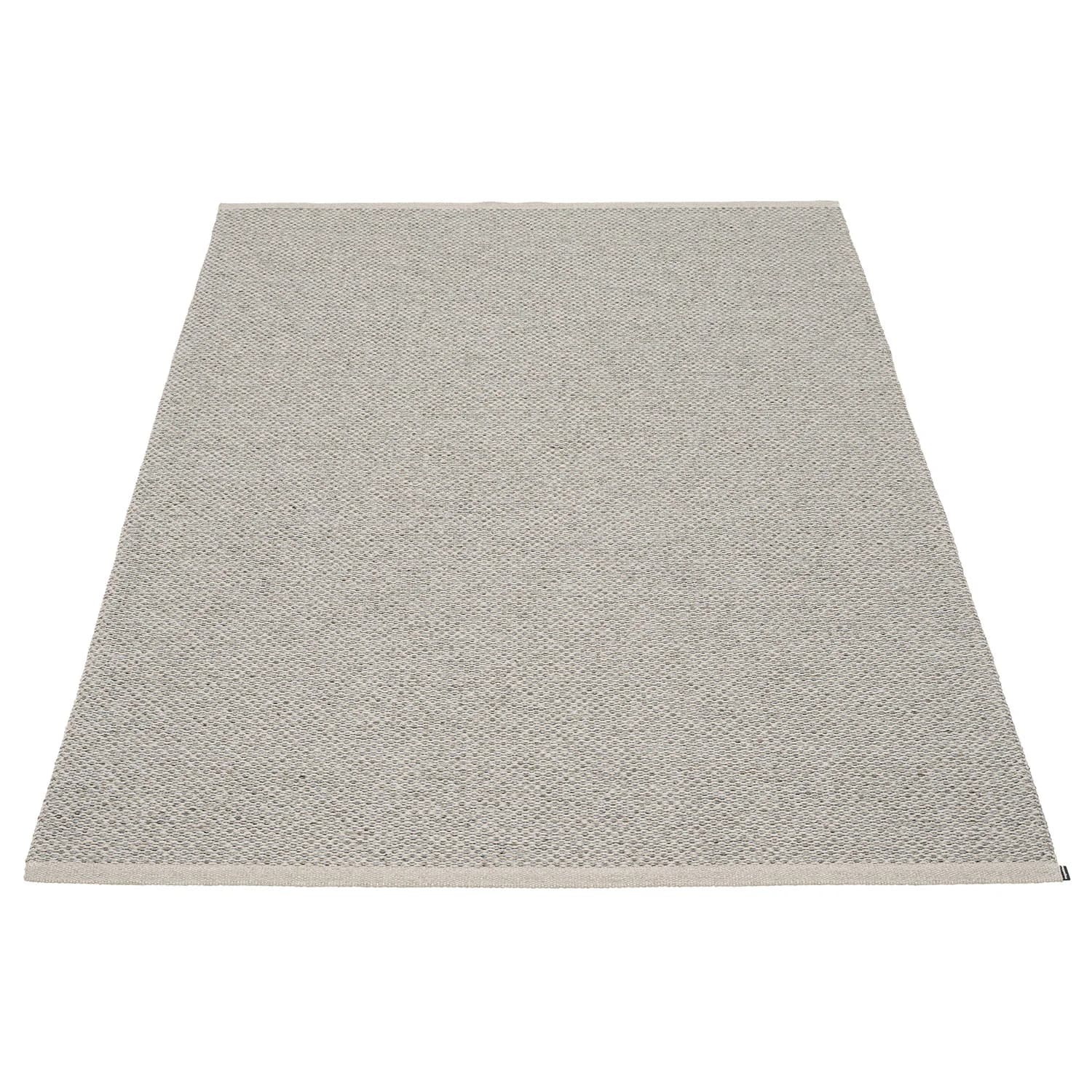 Pappelina, Svea Teppich 140x220 cm warm grey / granit metallic