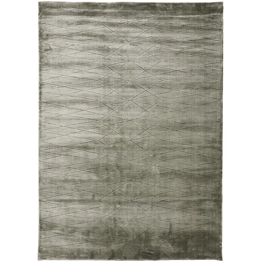 Linie_Design, Edge Green 140x200 teppich