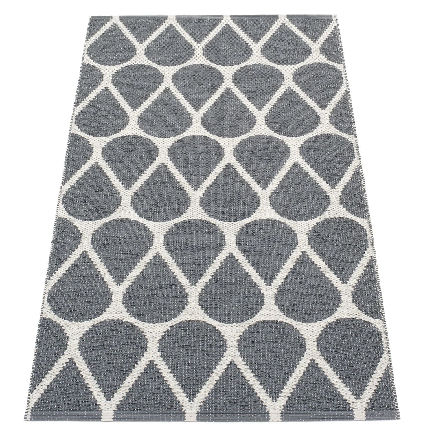 Pappelina, Otis Teppich 70x140 cm granit / fossil grey