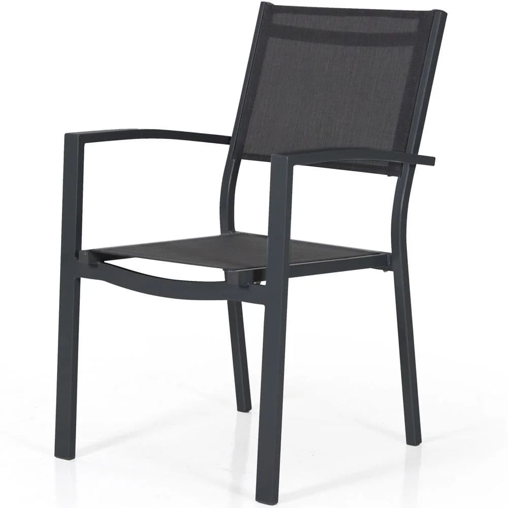 Brafab, Leone Sessel Schwarz Aluminium