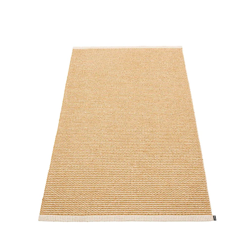 Pappelina, Mono Ochre / Cream Teppich 85 x 160 cm