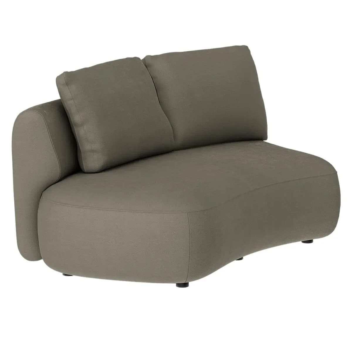 Artwood, Dixon 2-Sitzer Sektion links Haze taupe