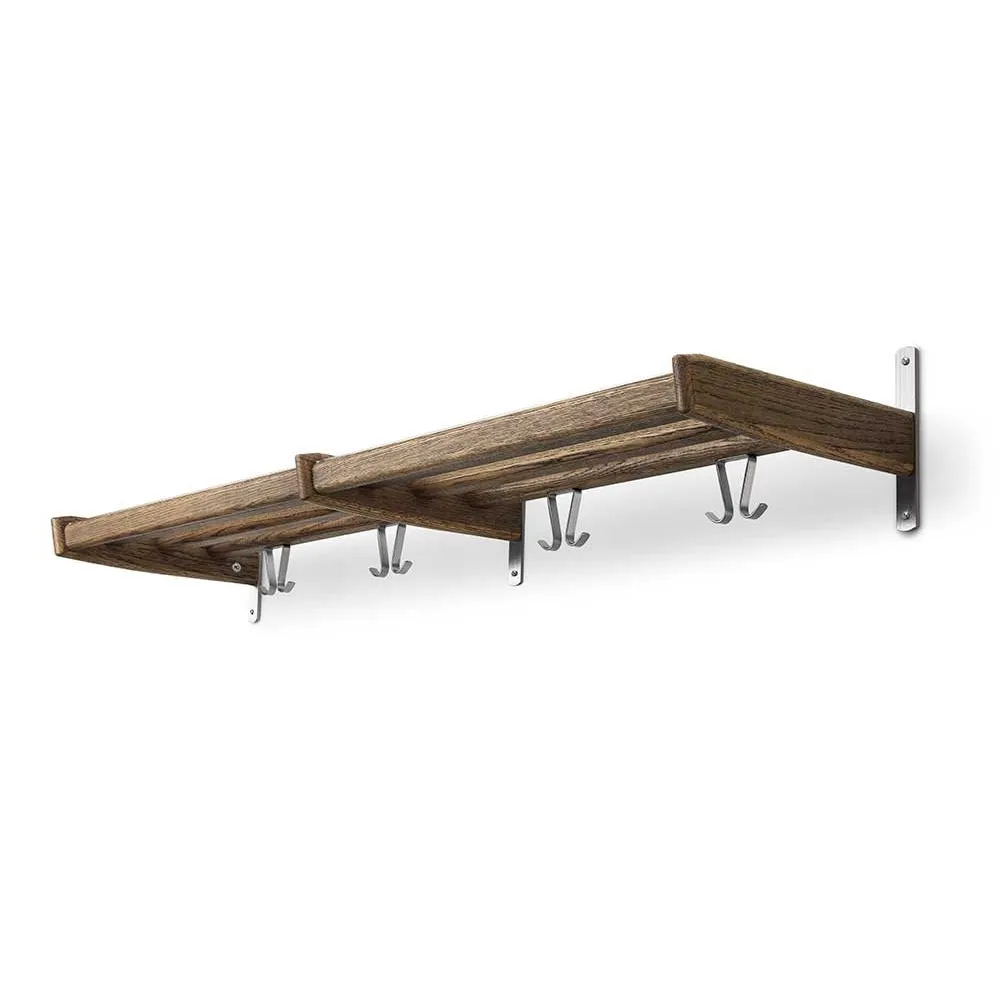 Oscarssons Möbel, Meja Hutablage 90 cm Eiche geräuchert