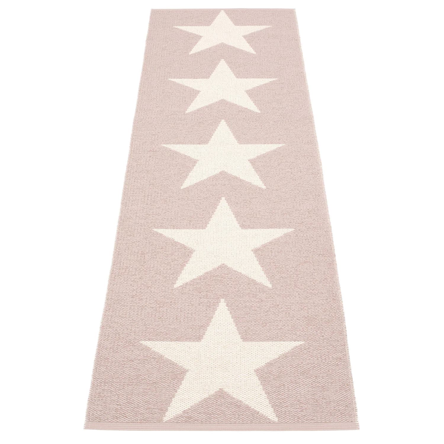 Pappelina, Viggo Teppich 70x250 cm one pale rose / vanilla