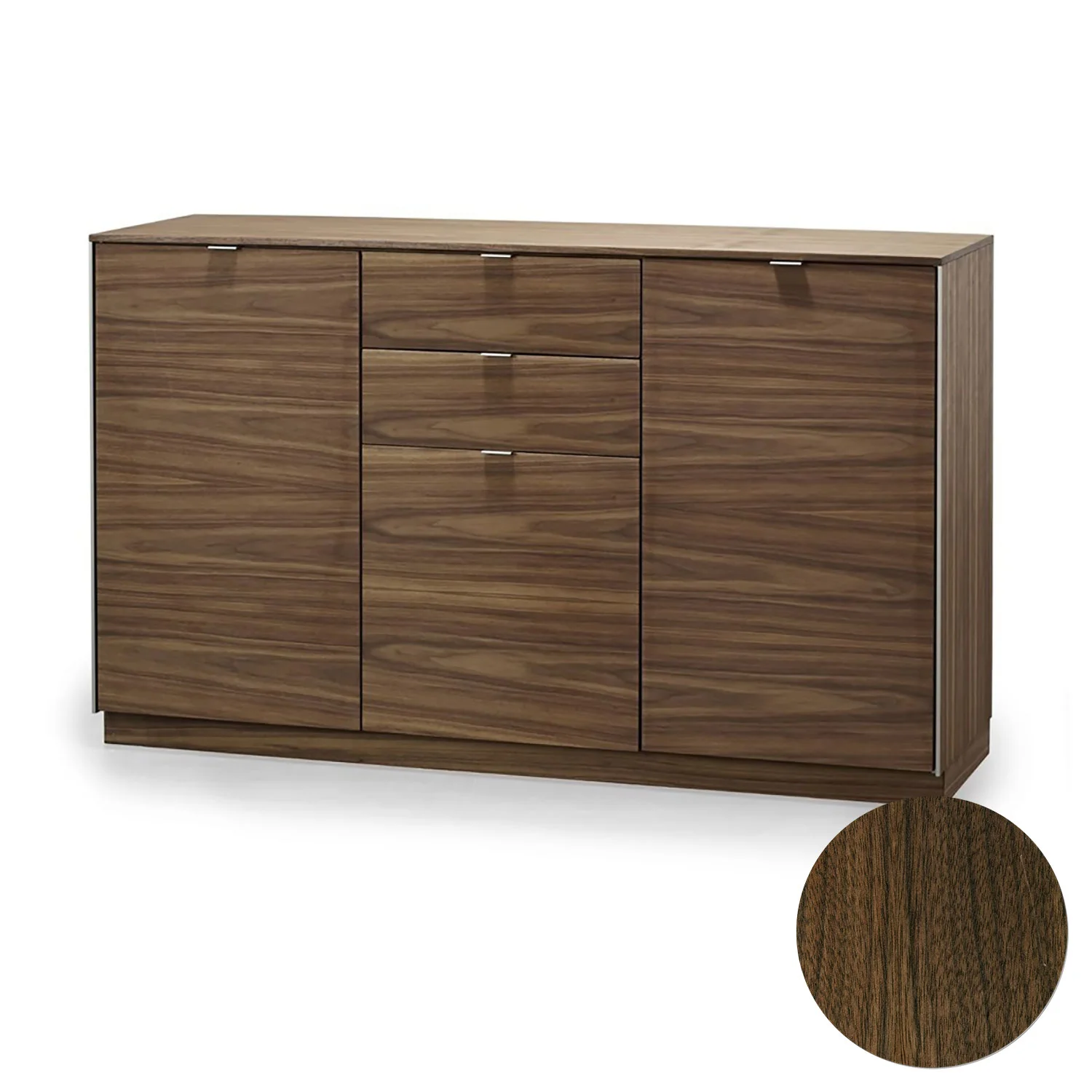 Skovby, Sm932 Anrichte Nussbaum Lack 146X44X88Cm