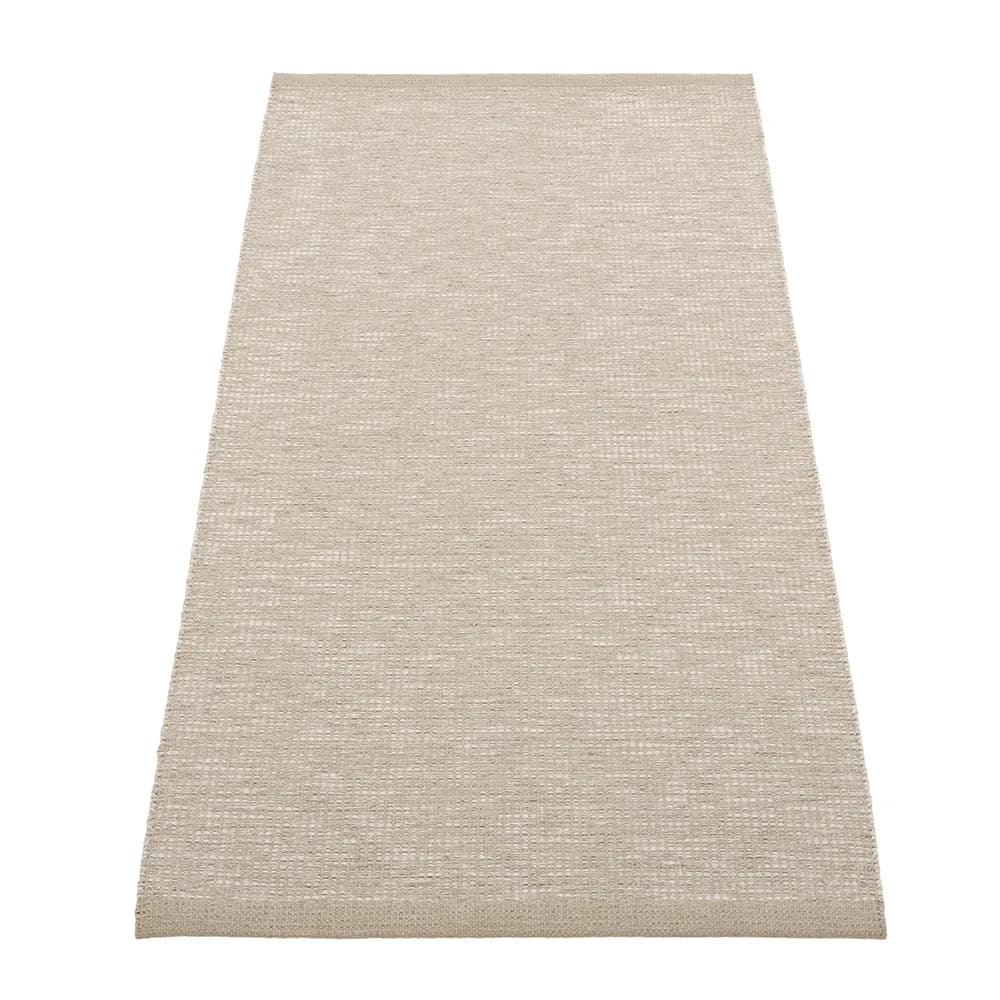 Pappelina, Sam teppich 70 x 150 cm Dark Linen/Linen
