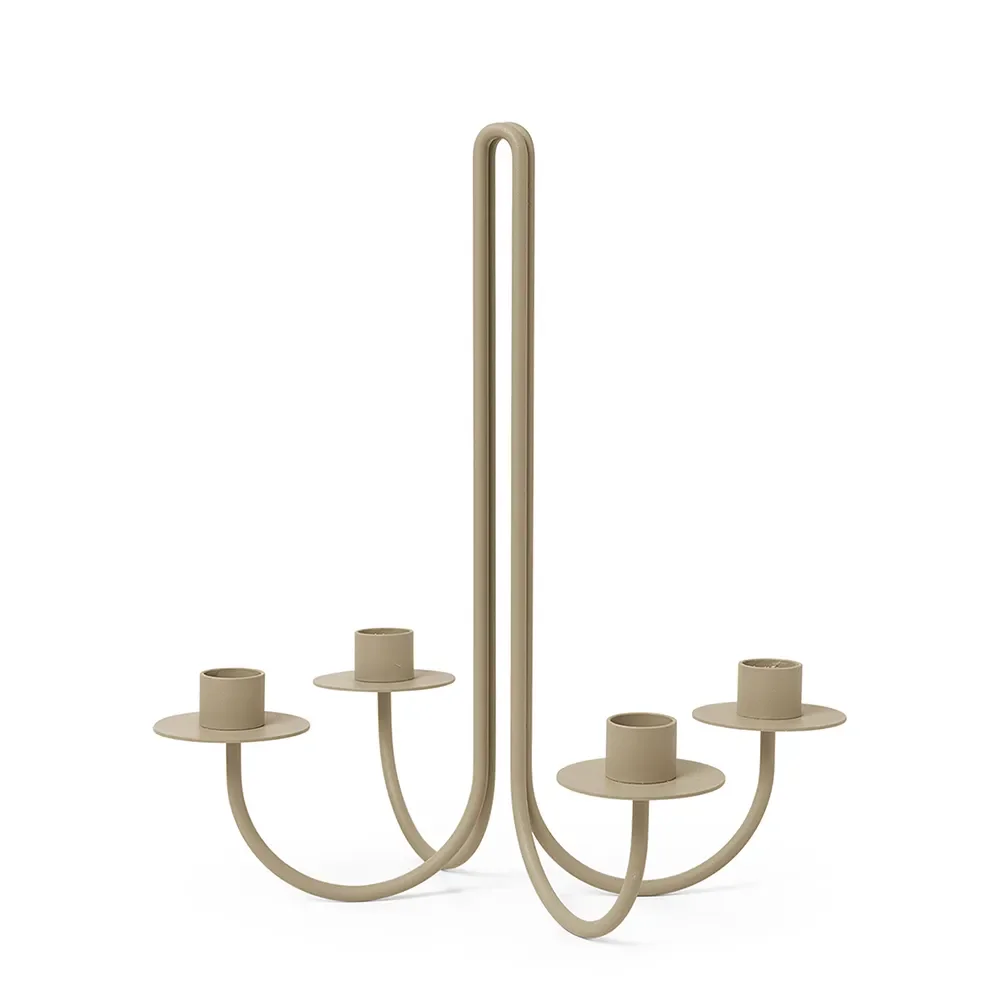 Ferm Living, Kerzenständer Sway Cashmere
