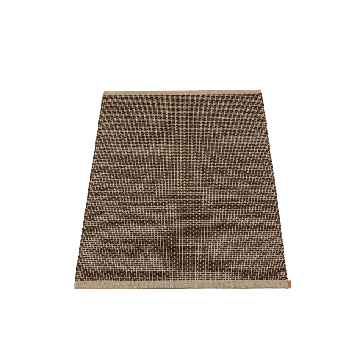 Pappelina, Waschbarer Kunststoffteppich NILS Dark Olive 70x180 cm
