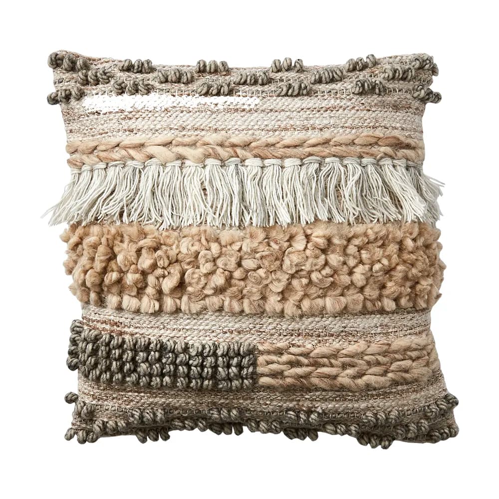 Affari of Sweden, MINNA Kissenbezug beige/grau