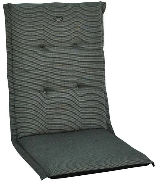Fritab, Canyon Teak Stuhl Kissen Niedrig Granit Grau