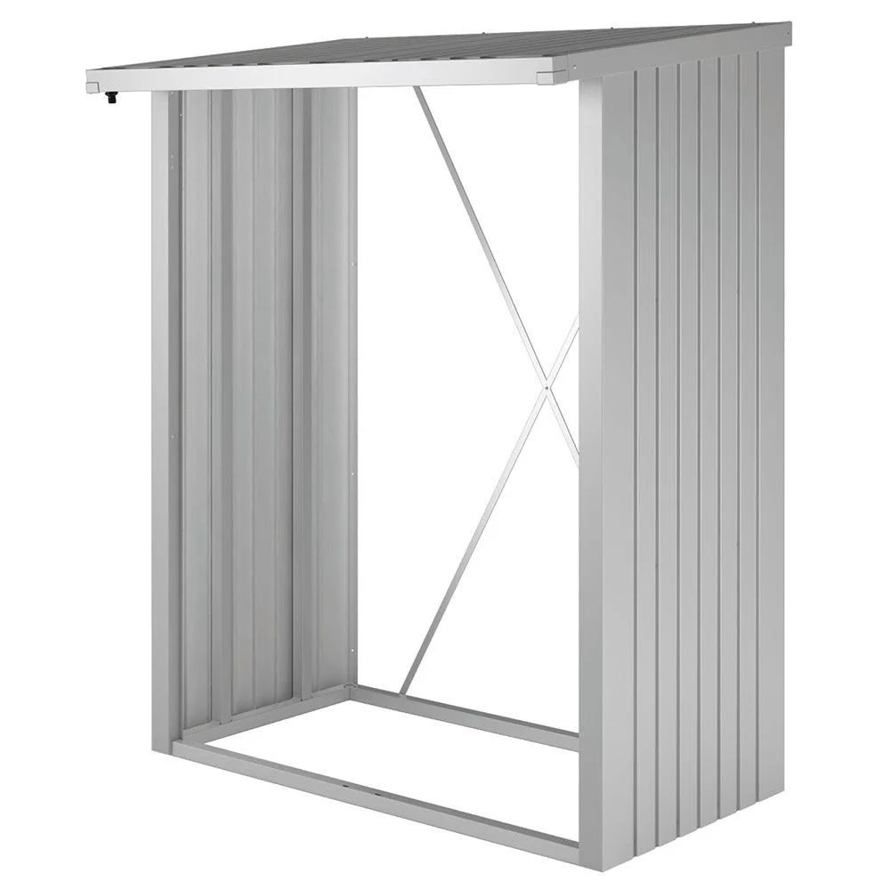 Biohort, Woodstock Holzlager 150 cm silber Biohort