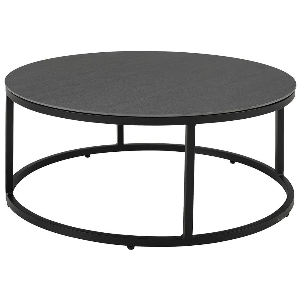 Romano Coffee Table Round Graphite