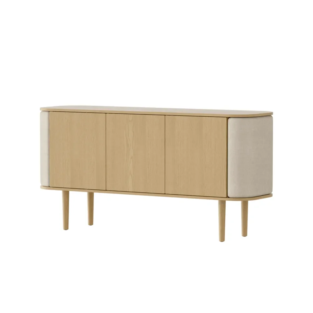 Umage, Treasures 3-türiger Schrank Eiche/White Sands