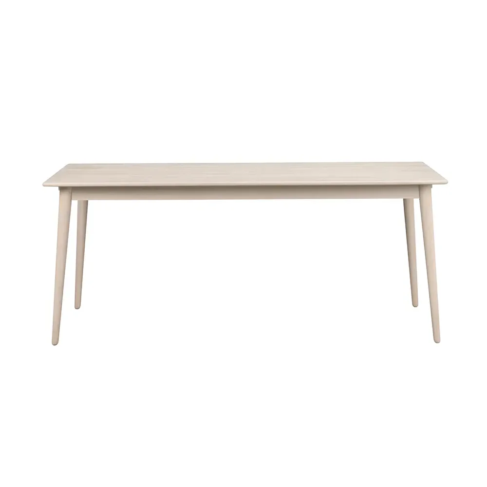 Rowico Home, Tyler Esstisch 180x90 cm weiß pigmentierte Eiche
