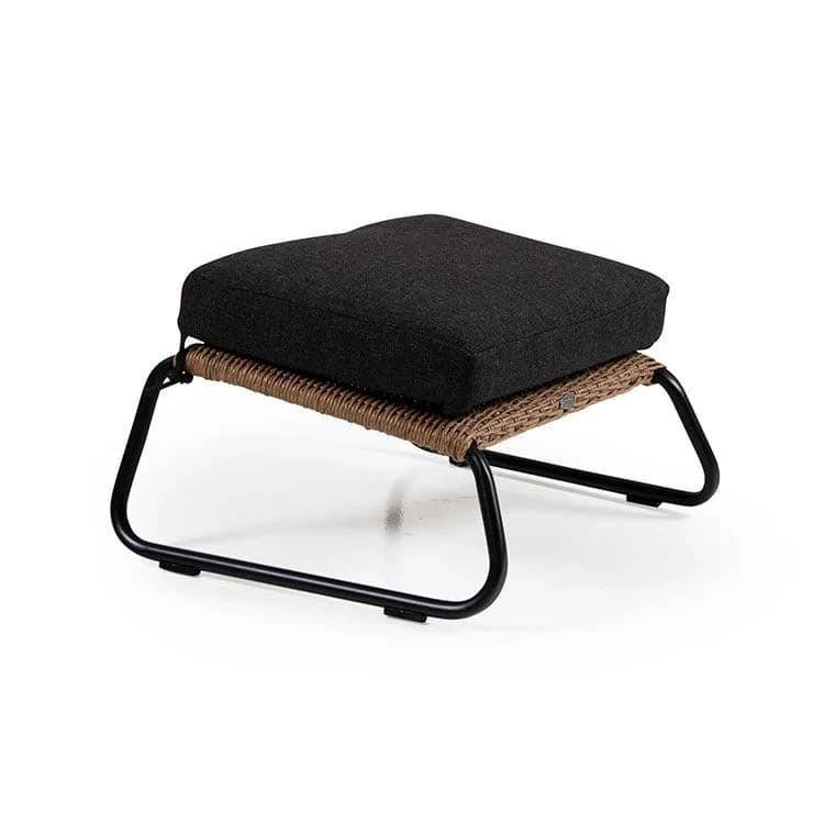 Brafab, Midway Fußhocker natur/schwarz