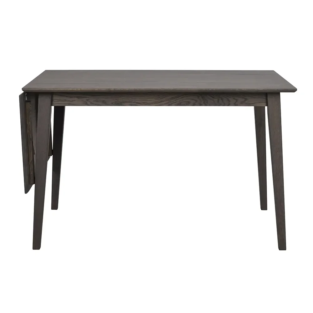 Rowico Home, Filippa Klapptisch 120-165 x 80 cm dunkelbraune Eiche