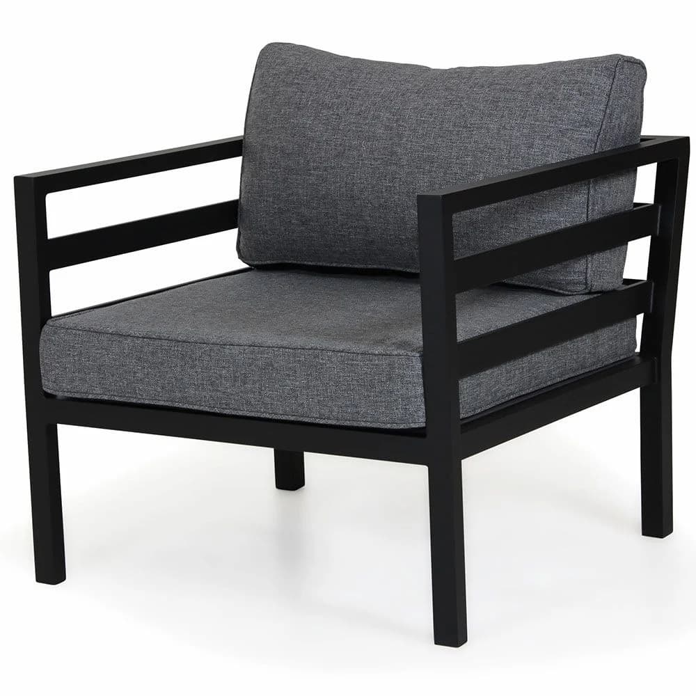 Brafab, Weldon Sessel schwarz/grau