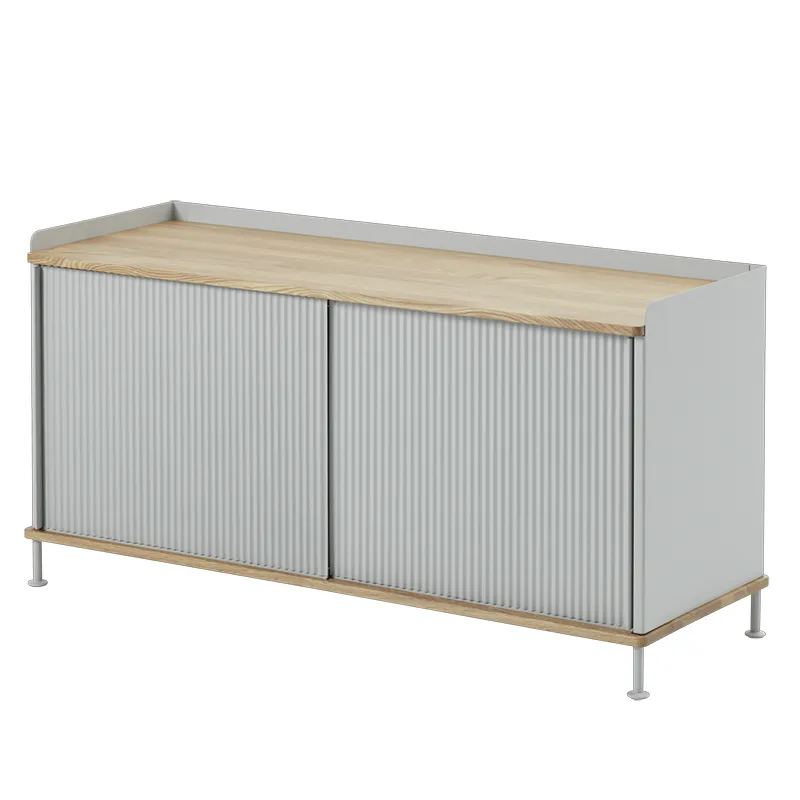 Muuto, Enfold Anrichte 124 x 45 cm - oiled oak Grey