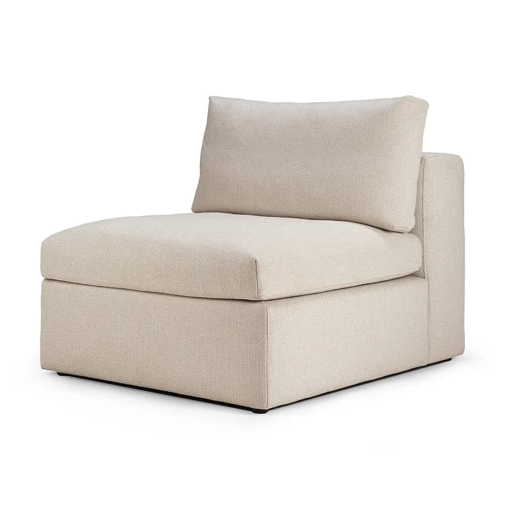Ethnicraft, Mellow 1-Sitzer Off White