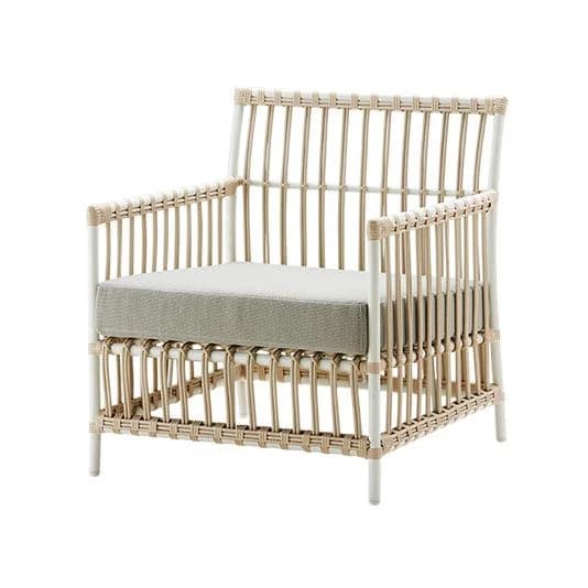 Sika Design, Caroline Sessel Kunststoff Rattan Taube