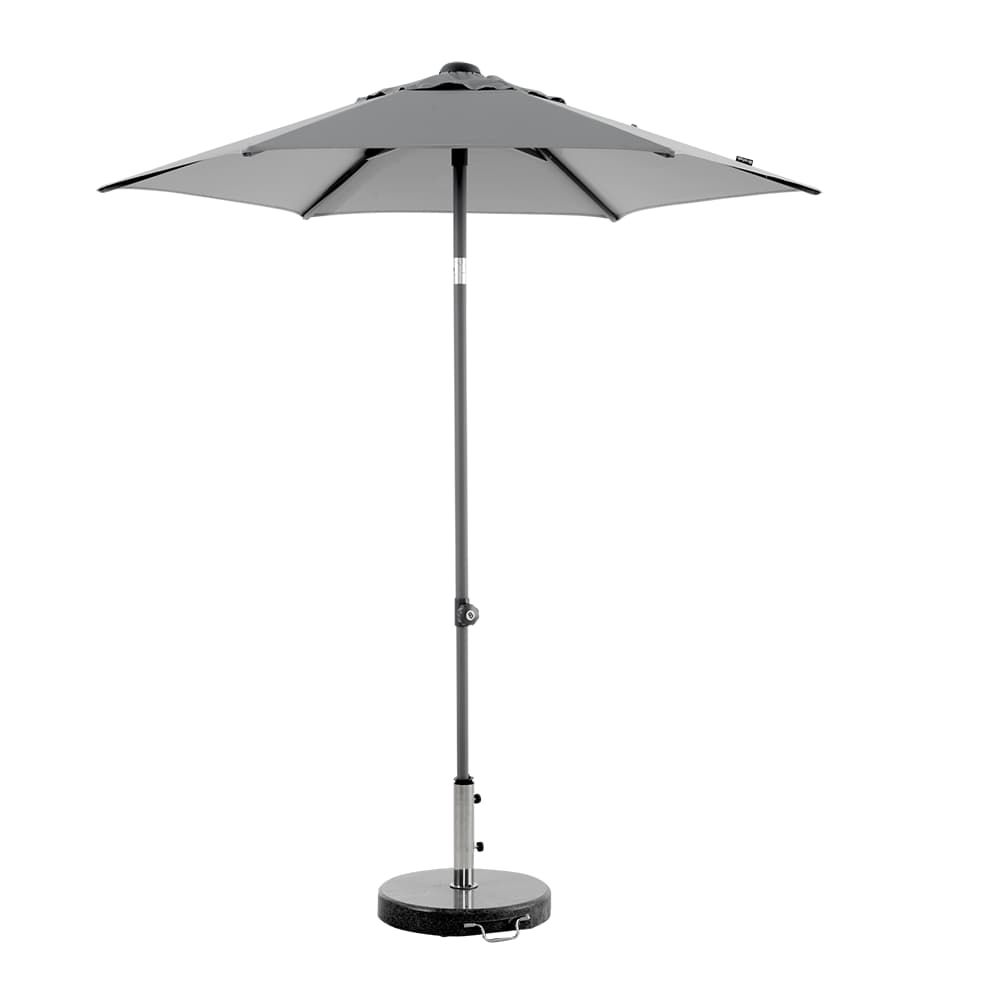 Brafab, POPPI – Sonnenschirm Ø200 cm – grau