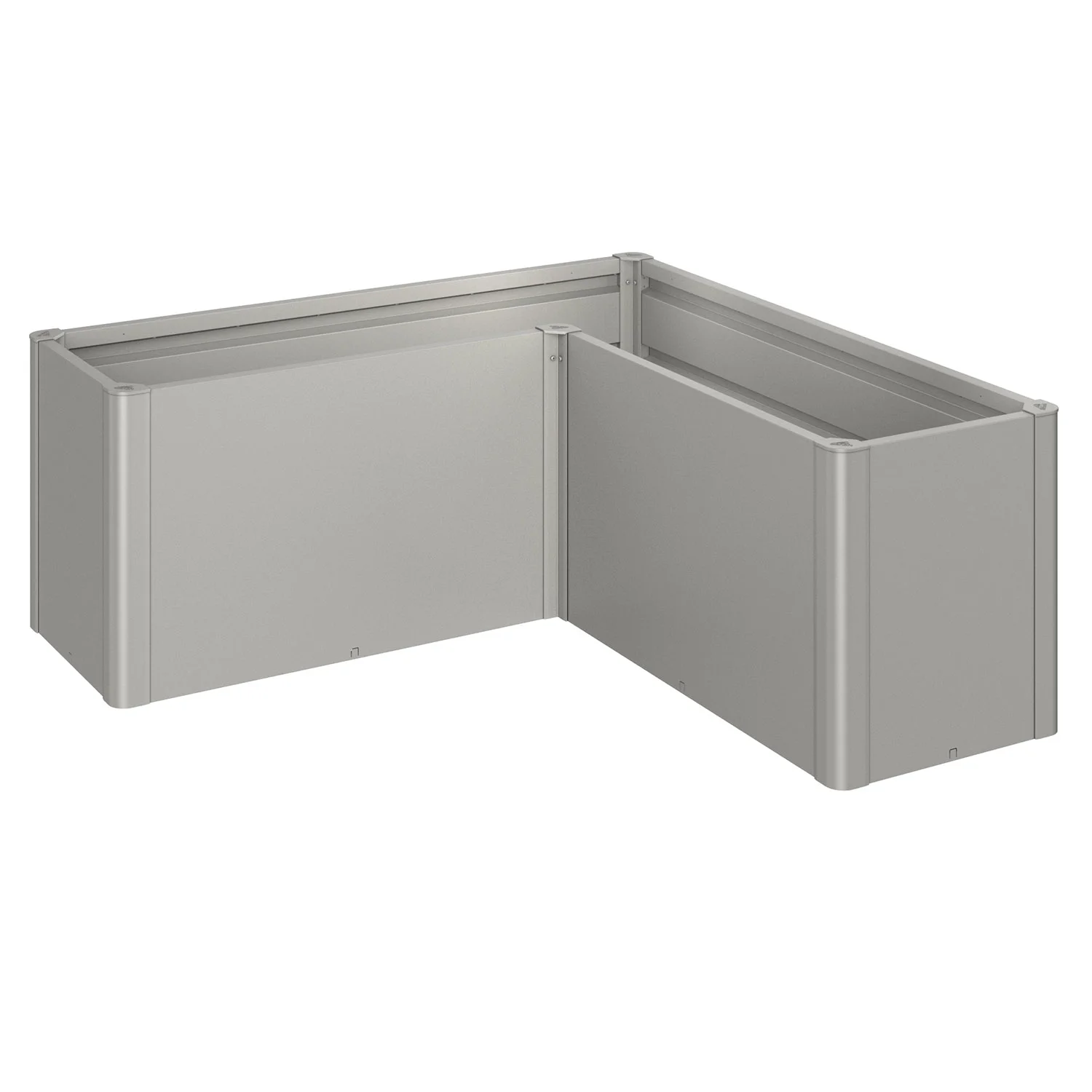 Biohort, Belvedere Pflanzbeet midi Größe l150 metallic quartz-grau Biohort