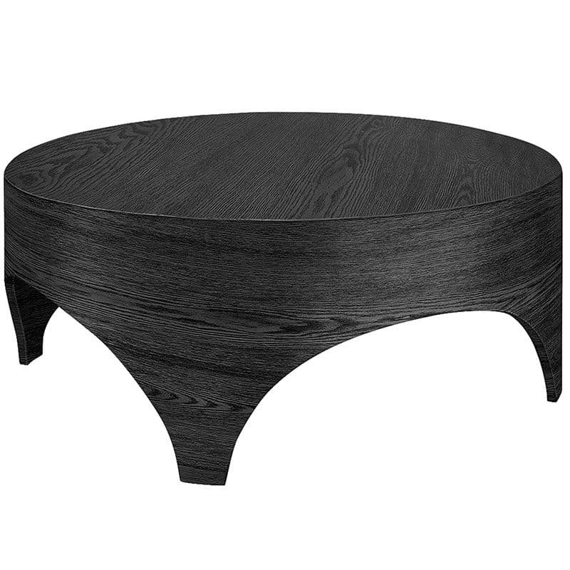 Artwood, Owen Couchtisch Ø90 cm Schwarz