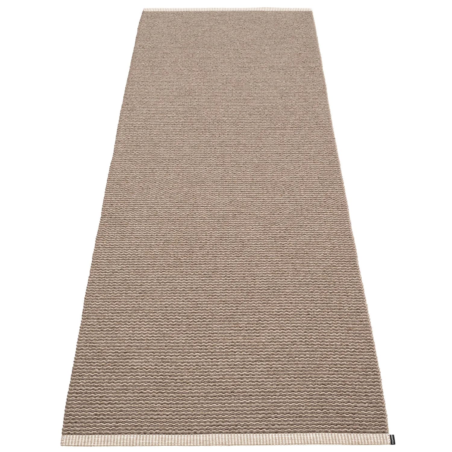 Pappelina, Mono Teppich 85x260 cm dark mud / mud