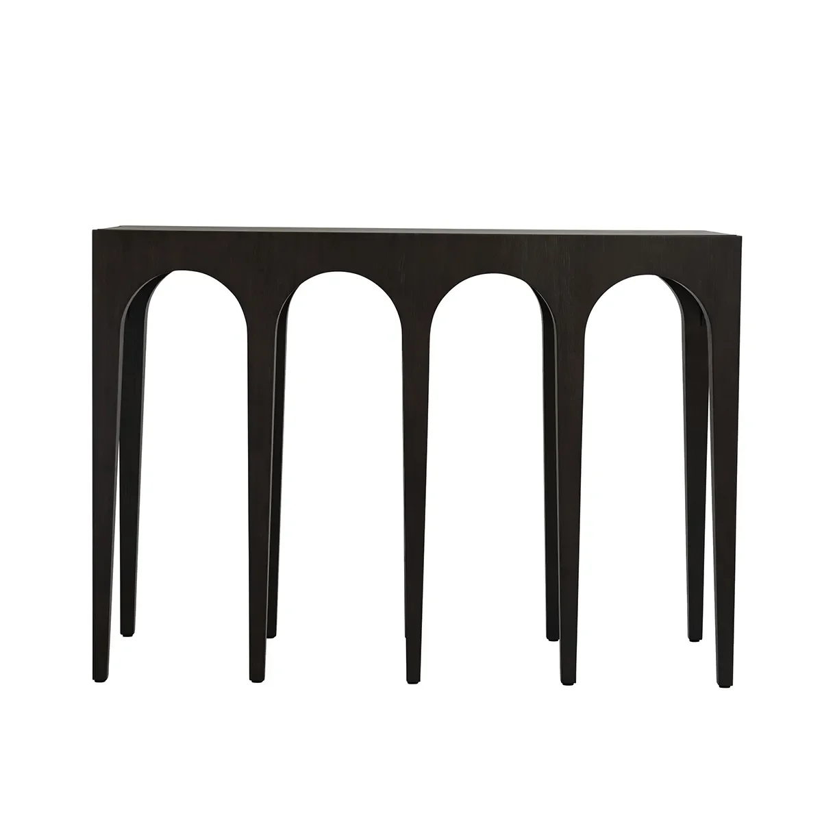 101 Copenhagen, Bow Konsolentisch groß – Coffee Black Oak