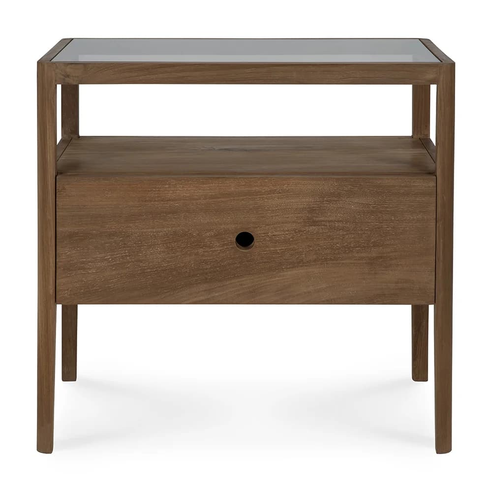 Ethnicraft, Spindel Nachttisch Teak