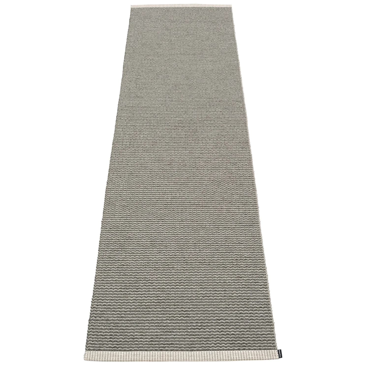 Pappelina, Mono Teppich 70x300 cm charcoal / warm grey