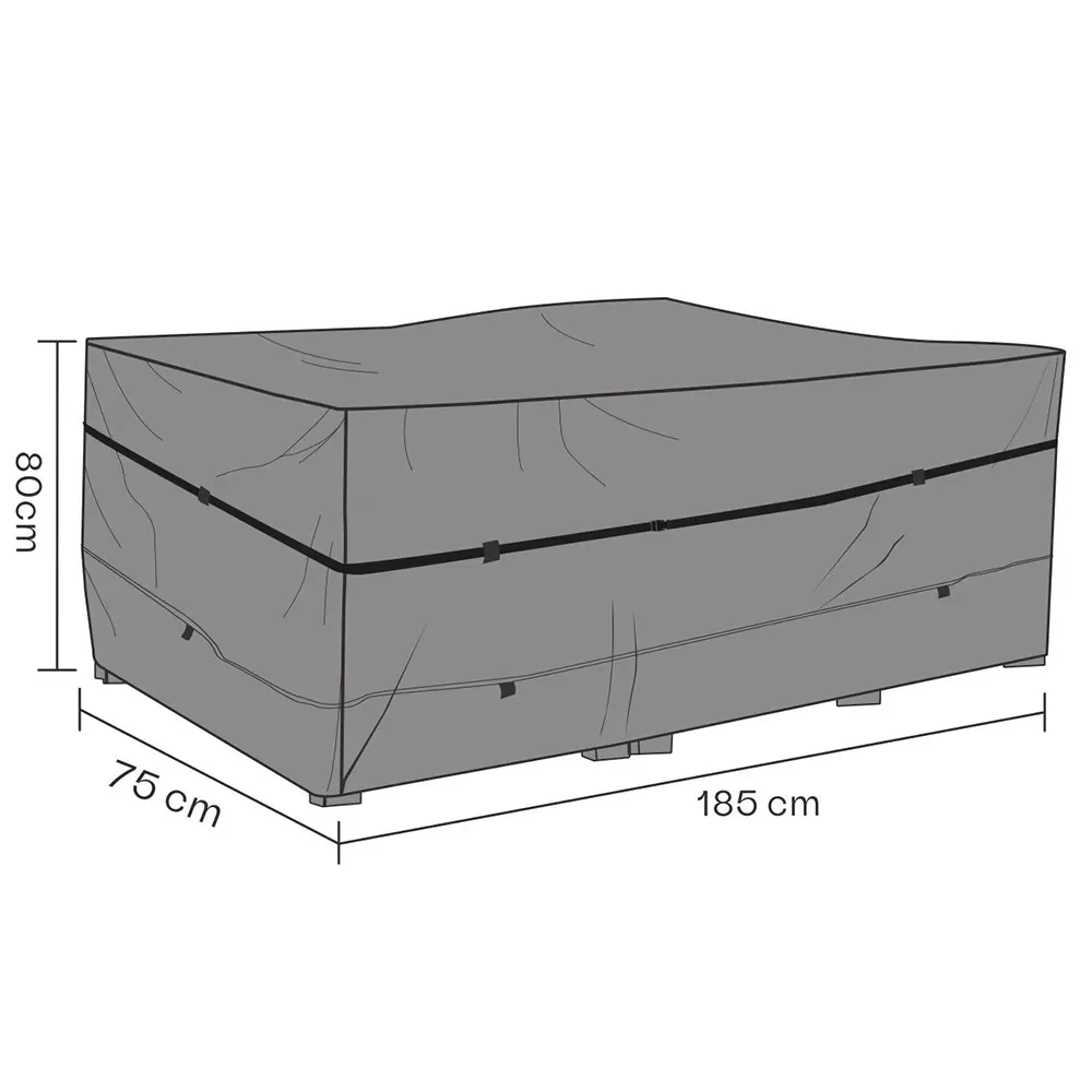 Brafab, Möbelbezug Kissenbox 185x75 cm Premium