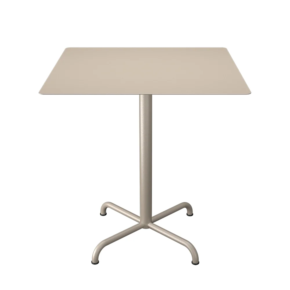 Houe, PICO Couchtisch 70x70 cm, Gestell 4 Beine Beige