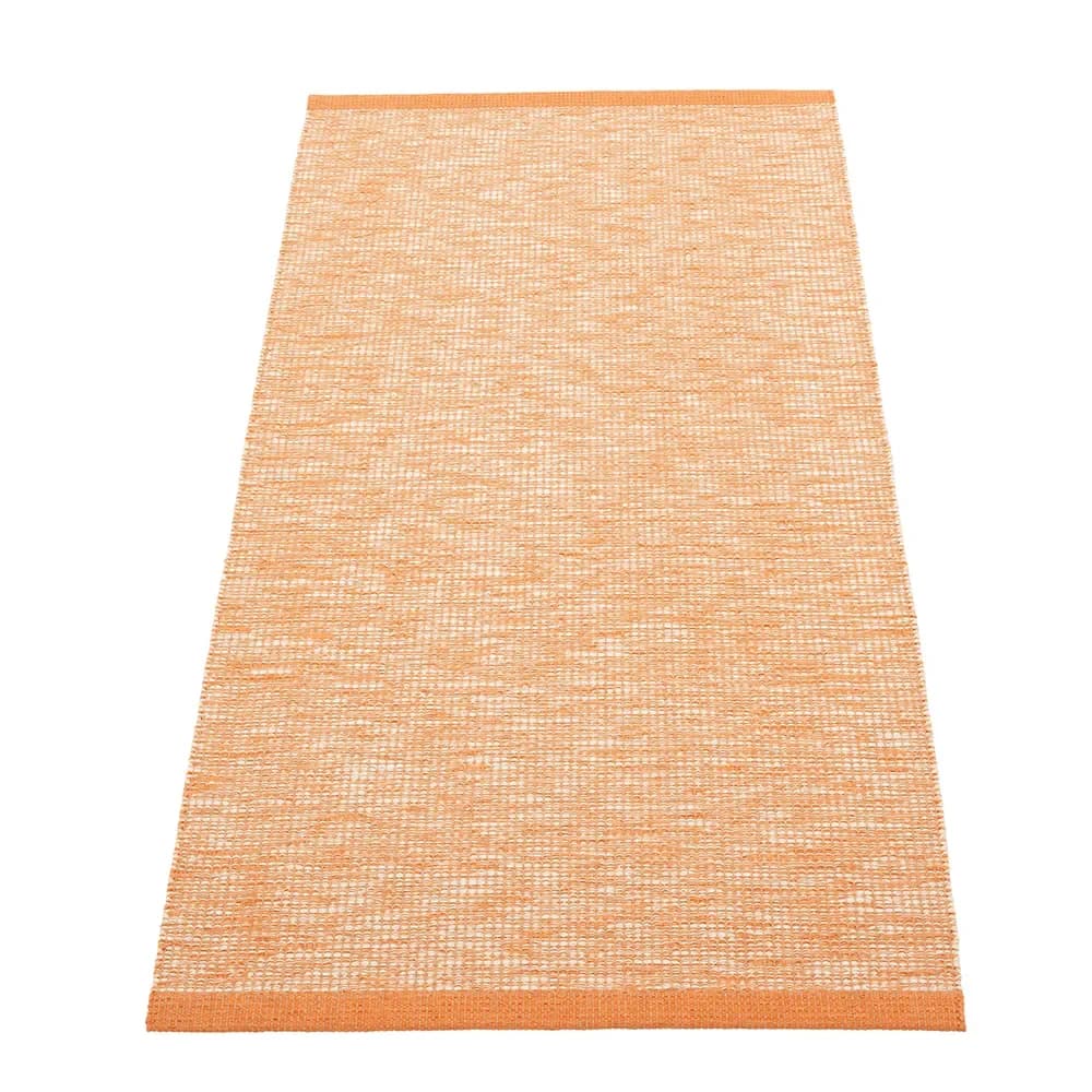 Pappelina, Sam teppich 70 x 150 cm Pale Orange/Cream