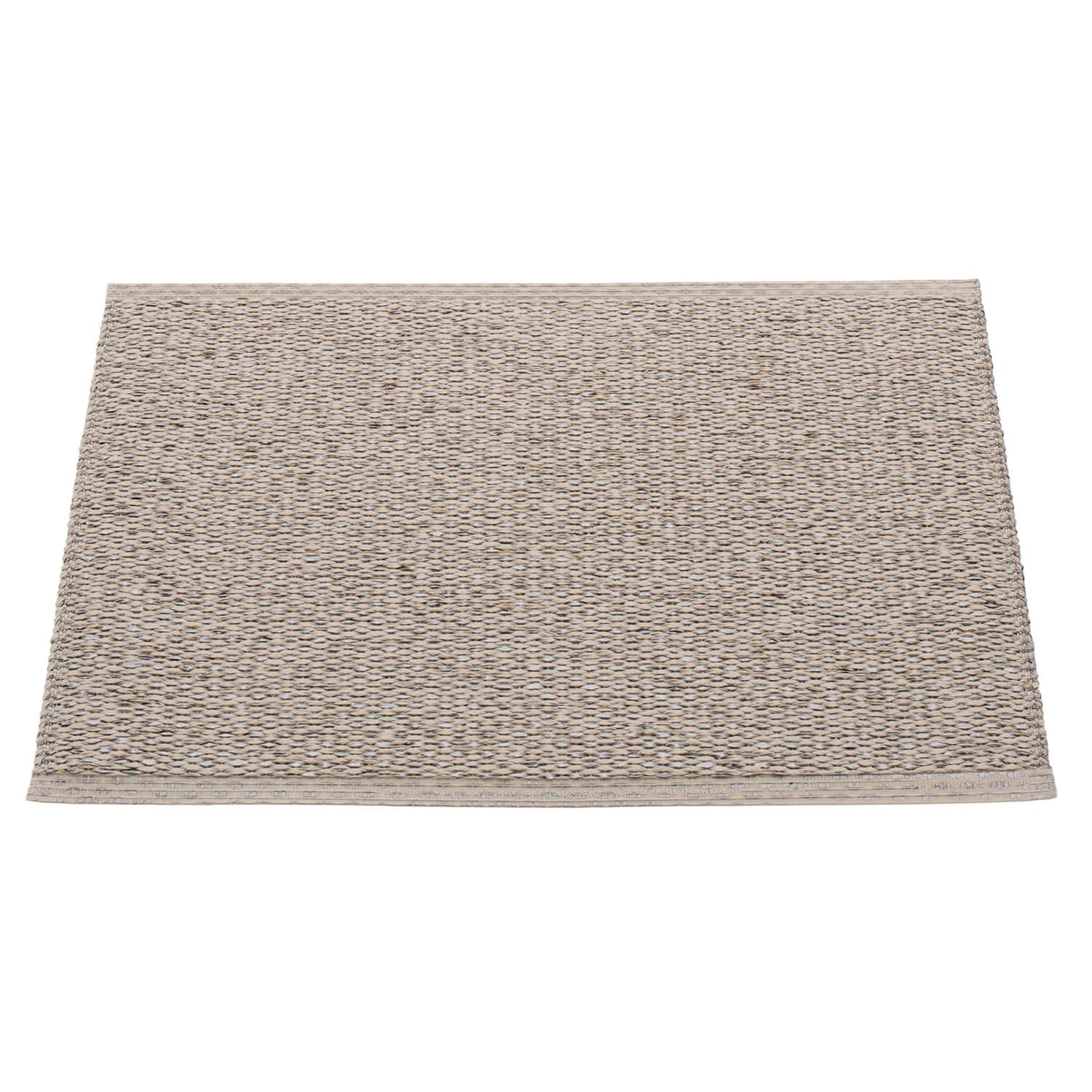 Pappelina, Svea Teppich 70x50 cm mud metallic / mud