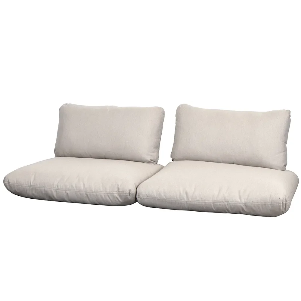 Cane-line, Sticks 2 Sitzer Sofa Kissen Set Sand Natté