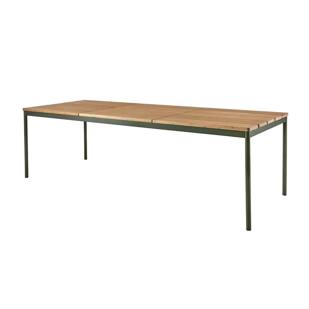 Brafab, Nox Esstisch 90x238 cm Bambus/Nordic Green